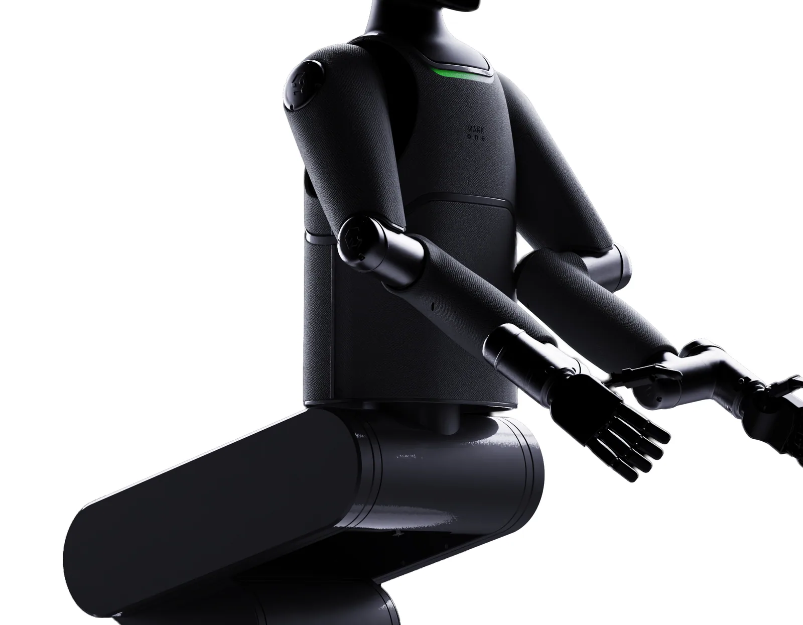 MARK One arms with their soft protective covering